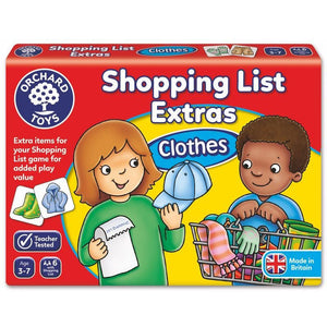Shopping List Extras