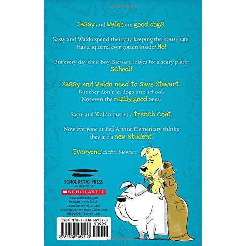 Two Dogs in a Trench Coat Go to School