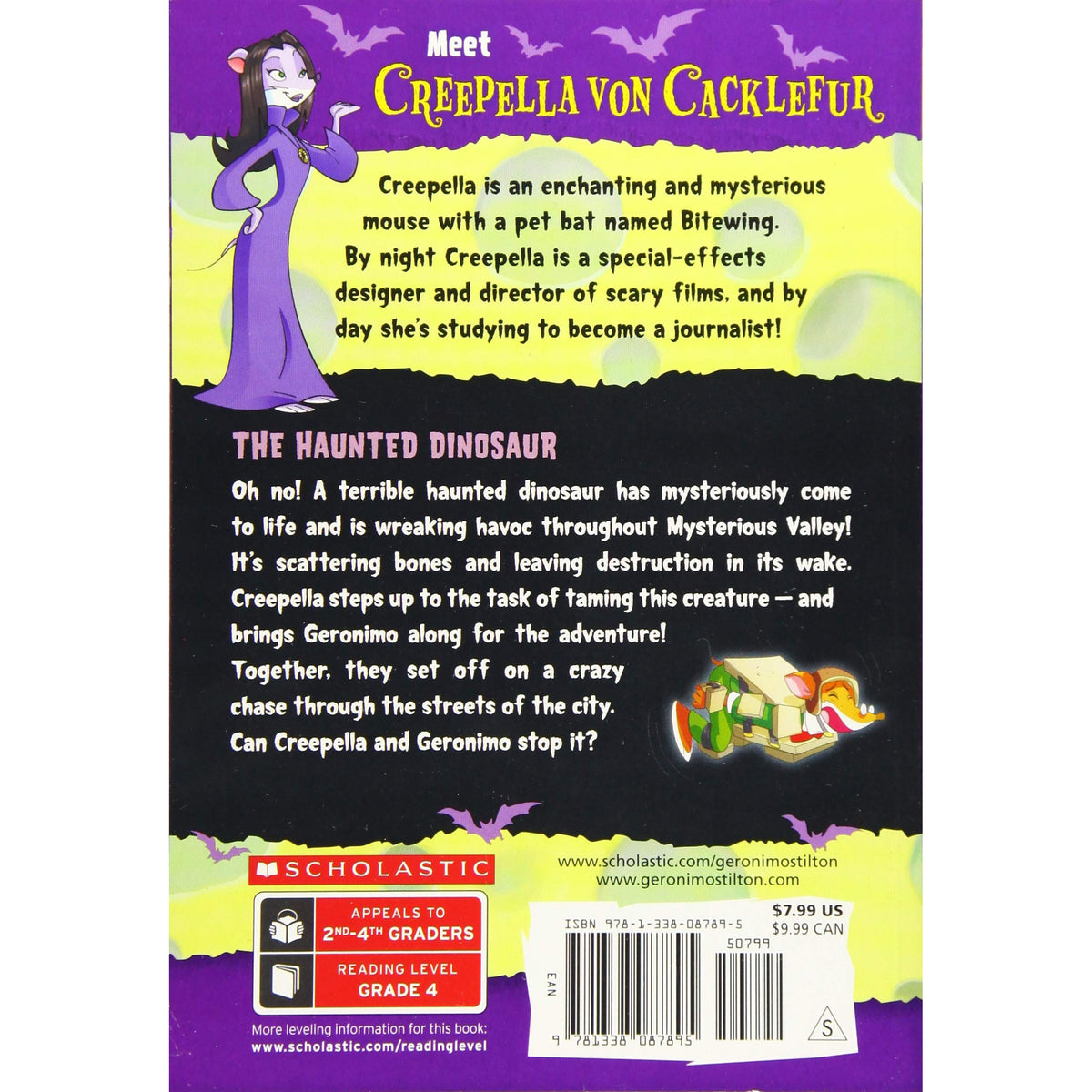 Geronimo Stilton Creepella - The Haunted Dinosaur