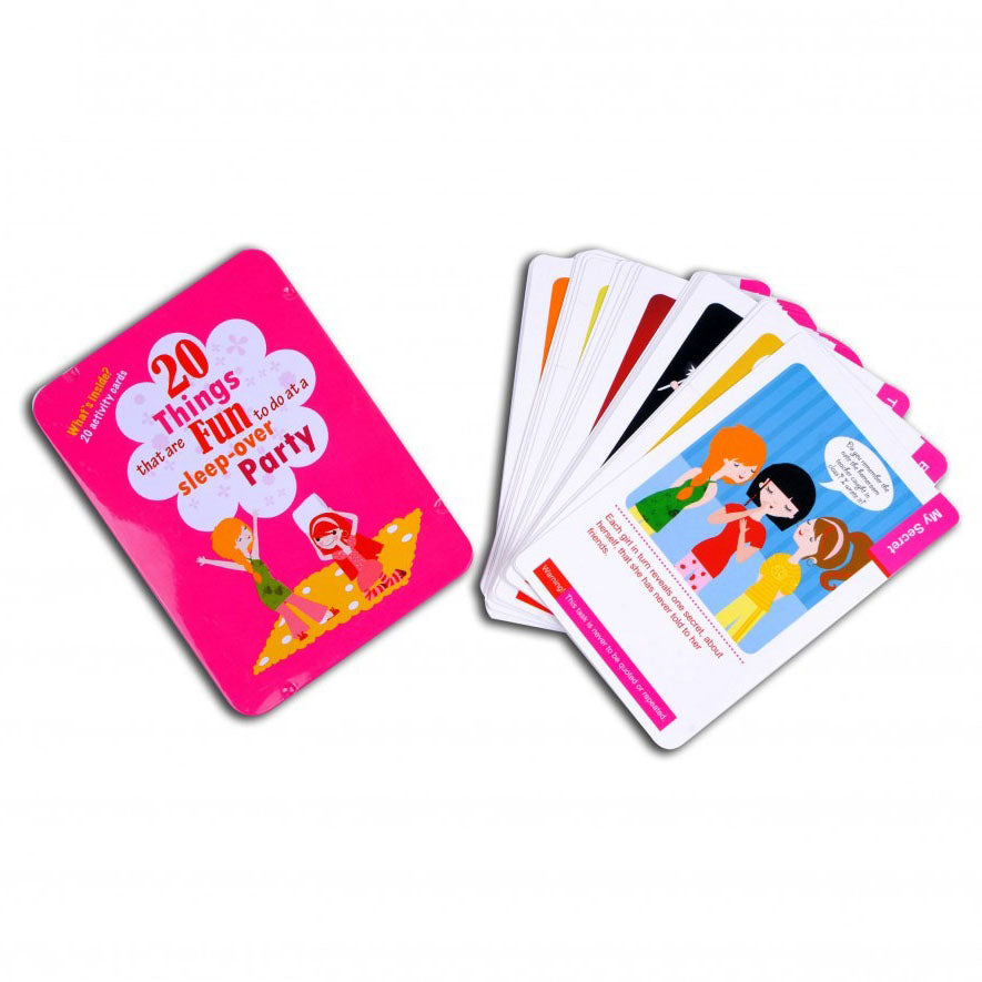 20 Things That Are Fun To Do at a Sleep-over Party