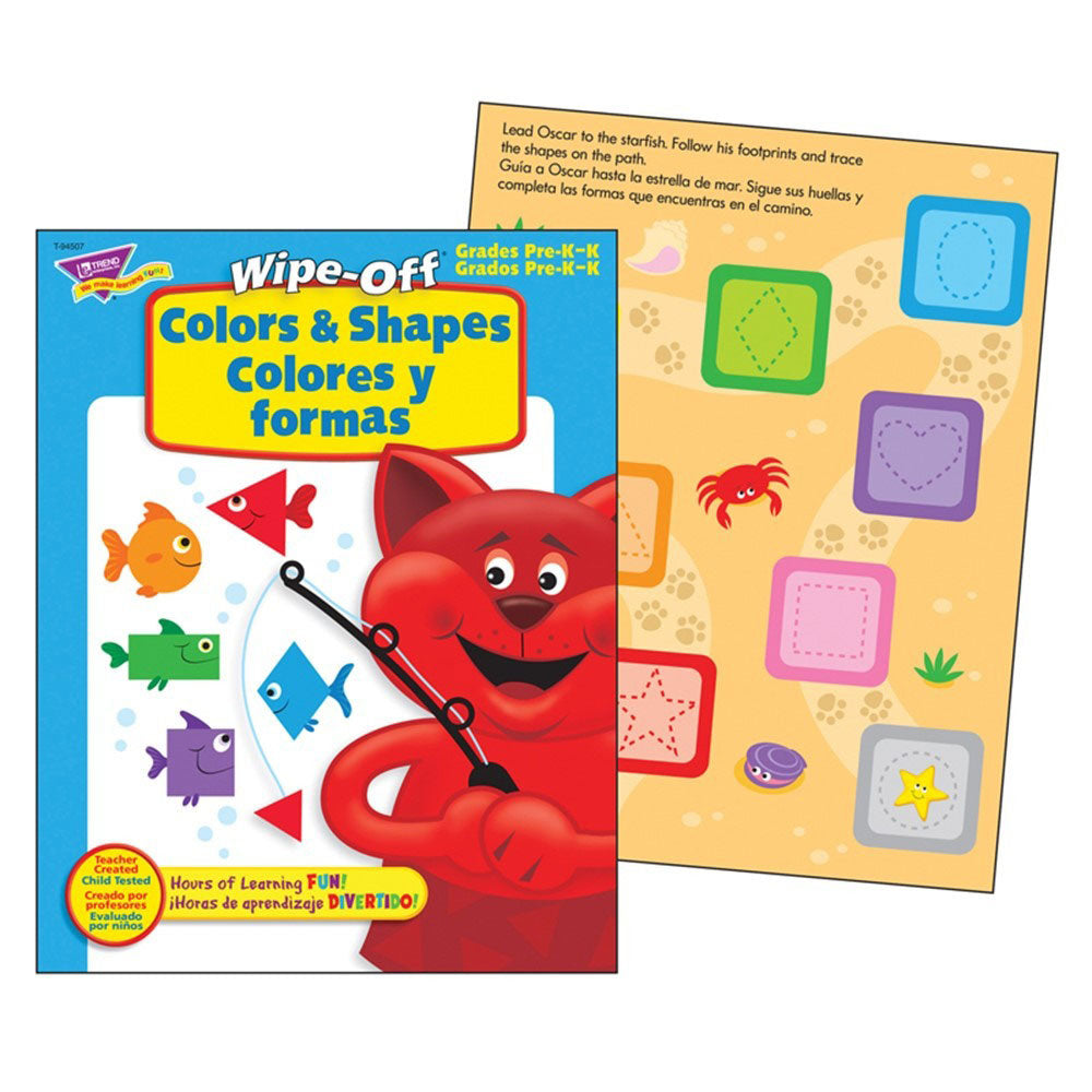 Colors & Shapes Wipe-Off