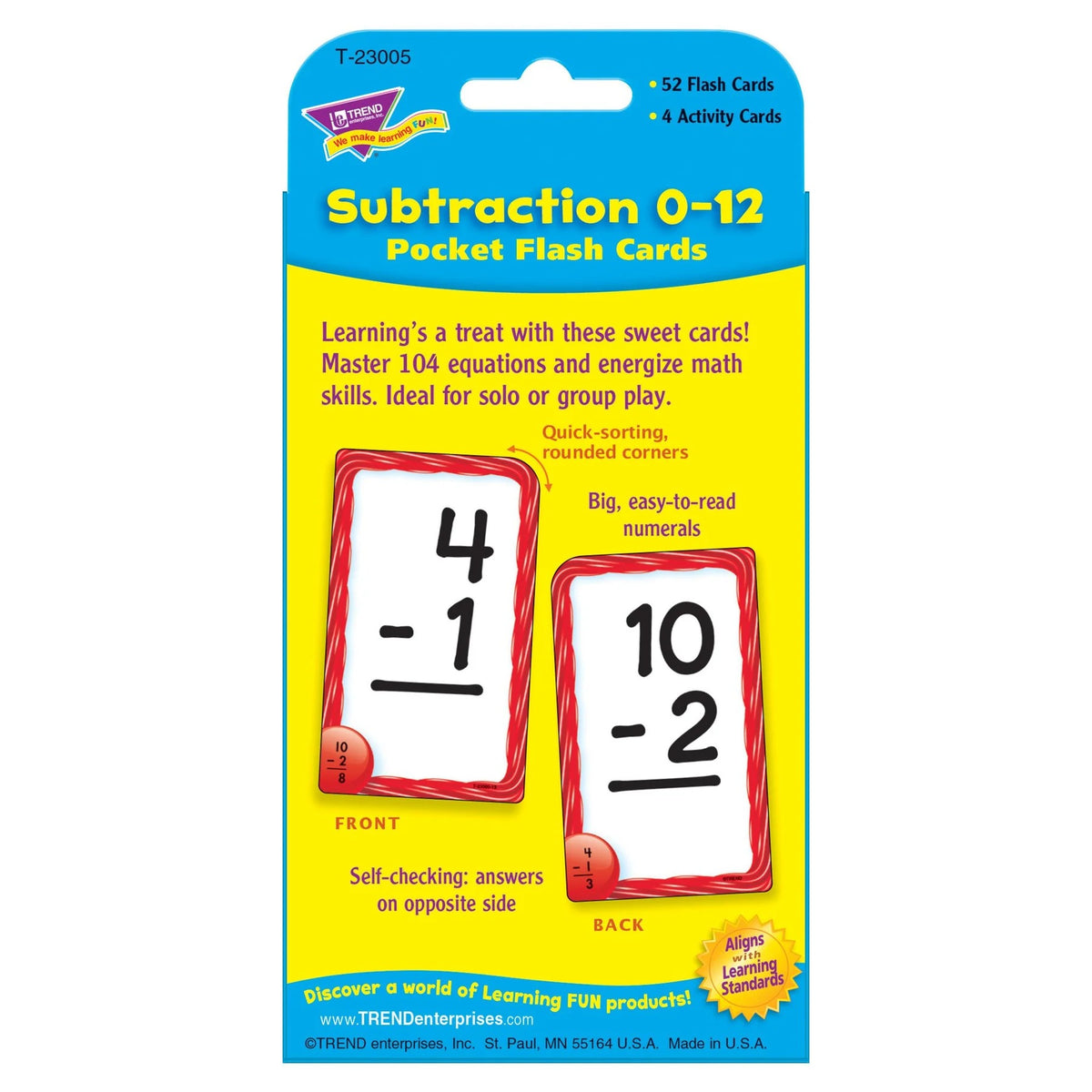 Subtraction 0-12