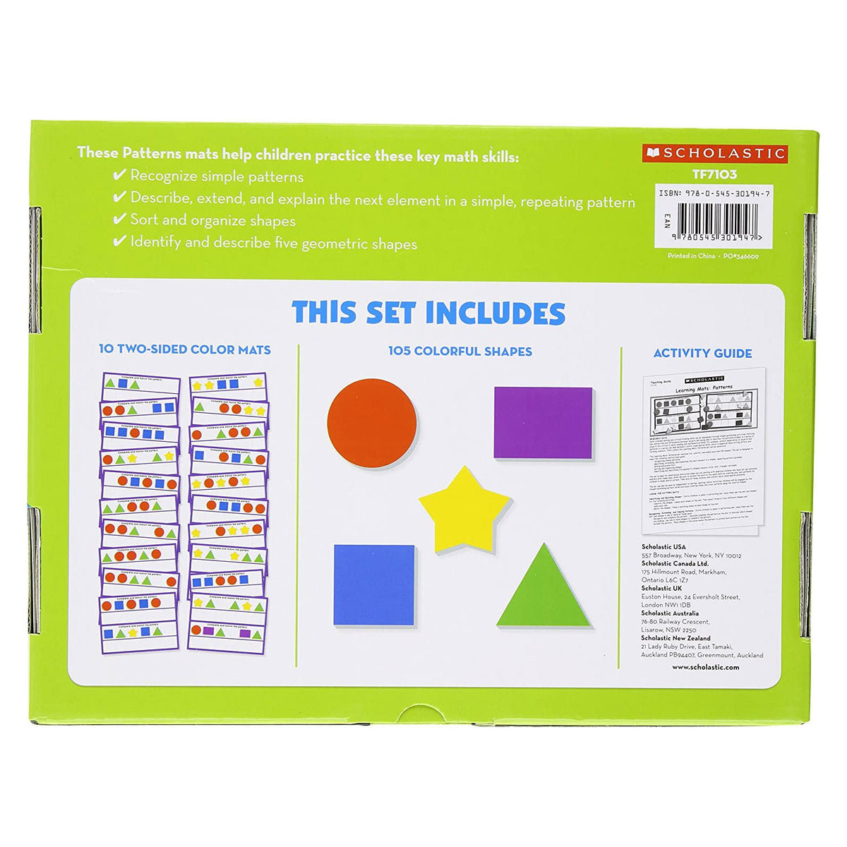 Learning Mats: Patterns