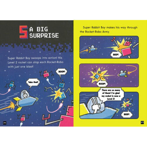 Press Start!: Super Rabbit Boy Blasts Off! (En Inglés - Tapa blanda)