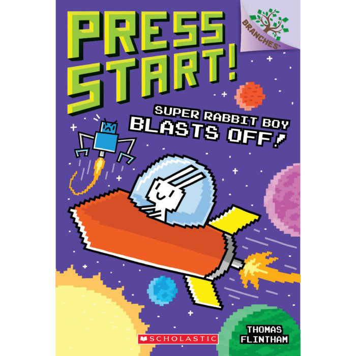 Press Start!: Super Rabbit Boy Blasts Off! (En Inglés - Tapa blanda)