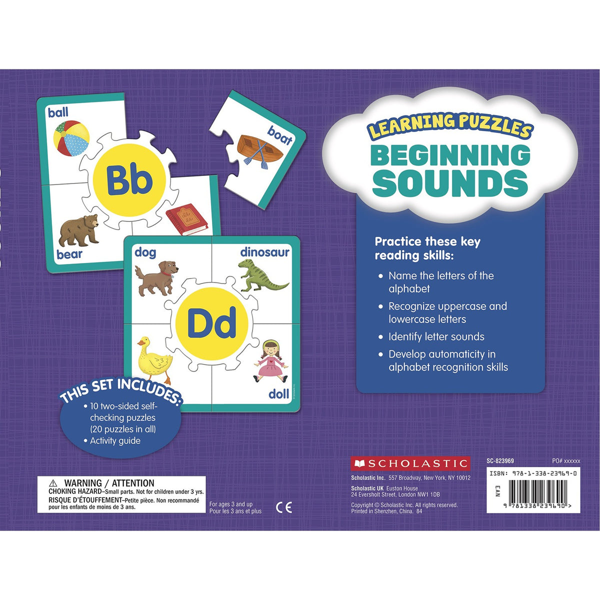 Learning Puzzles: Beggining Sounds